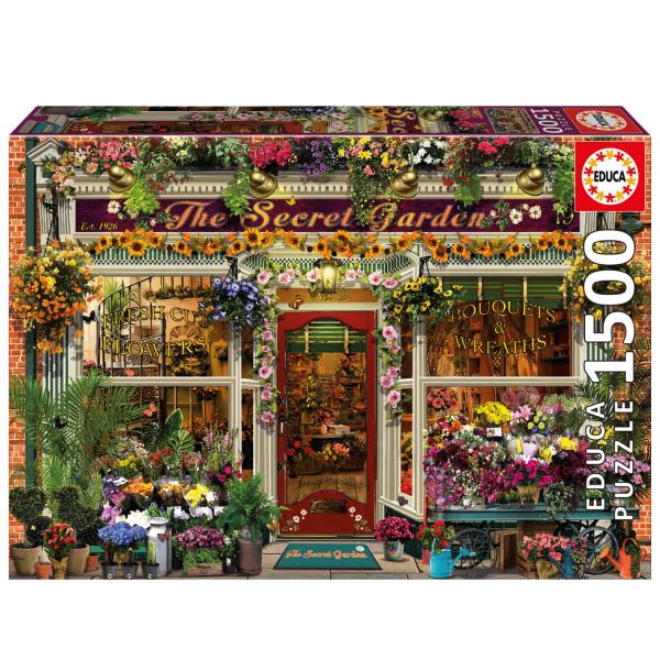 Puzzle de 1500 piezas: El jardín secreto - Educa-19940