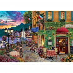 Puzzle 2000 pièces : Charme italien