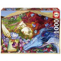 1000 piece puzzle: Sant Jordi, Lily Brick