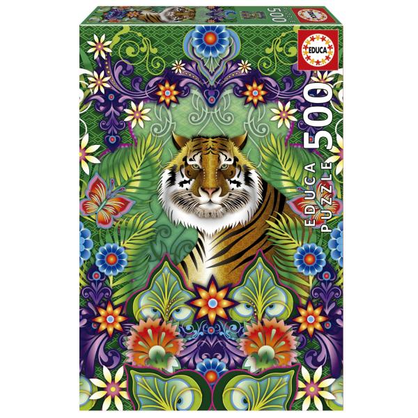 500 piece puzzle: Bengal Tiger - Educa-19912