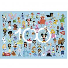 Puzzle 100 Teile: Disney 100