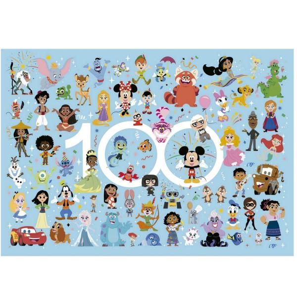 Puzzle 100 Teile: Disney 100 - Educa-19676