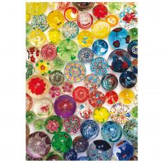 500 piece puzzle : Fantasy Bubbles