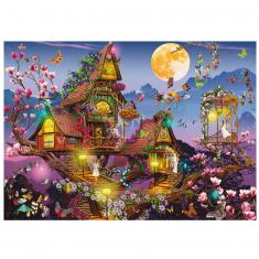  Educa Borrás 17104 Animated and Comic Drawings Educa Borras The  Candy Shop 1000 Piece Jigsaw Puzzle, Multi : Toys & Games