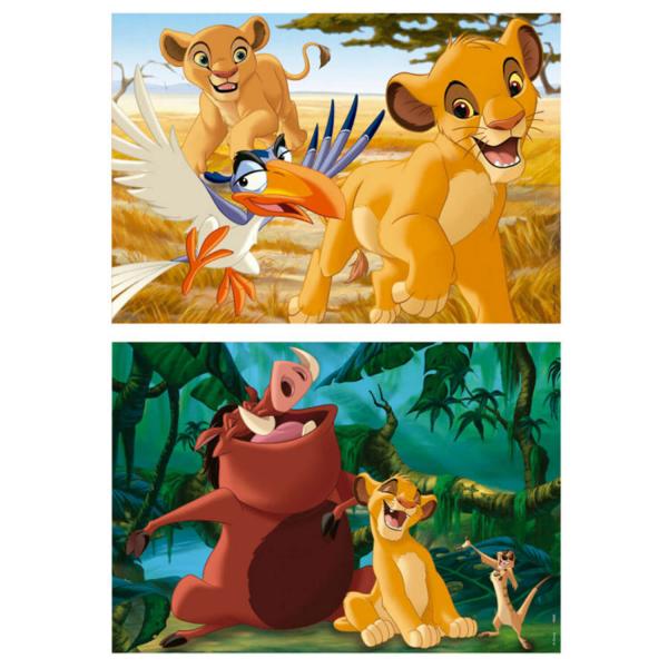 Puzzle 2 x 25 pièces : Le Roi Lion - Educa-19960