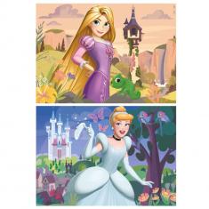 2 x 48-teiliges Puzzle: Disney