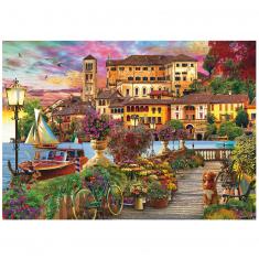 1500 piece puzzle : Italian Promenade