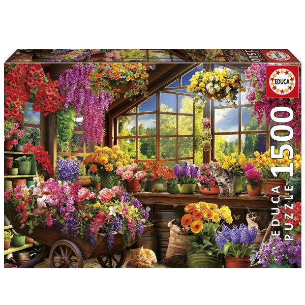 Puzzle 1500 pièces : Jardin Japonais - Educa - Rue des Puzzles Puzzle 1500 pièces : Jardin Japonais - Educa - Rue des Puzzles