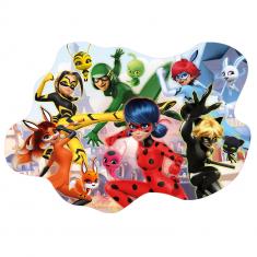 Poster Puzzle 250 pièces : Ladybug