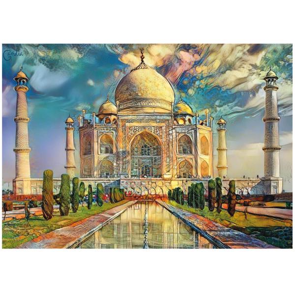 Puzzle 1000 piezas: Taj Mahal - Educa-19613