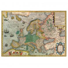 1000 piece puzzle : Map of Europe