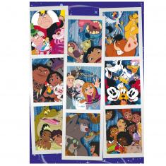 Puzzle 1000 pièces : Collage Disney  