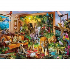 6000 pieces puzzle: Entering the room