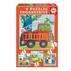 4 Puzzles progressifs : patrouille de sauvetage