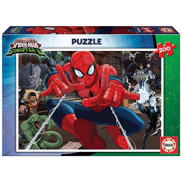 Puzzle 200 pièces : Spiderman - Educa-17178