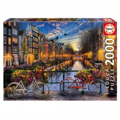 Puzzle 2000 pièces : Amsterdam