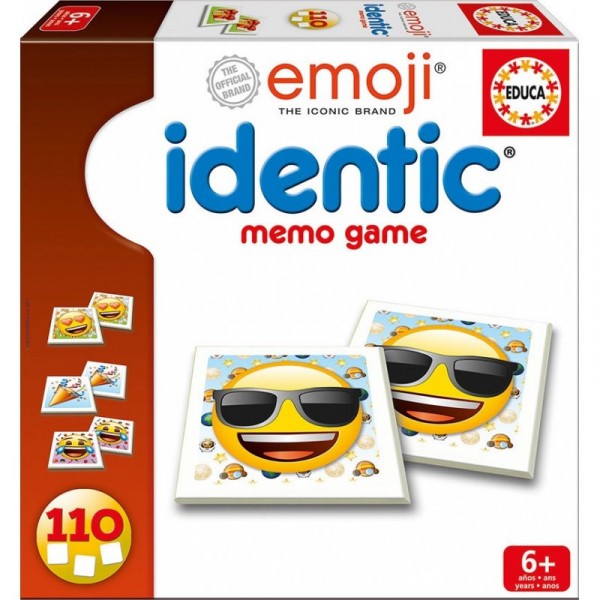 Mémory : Identic Emoji - Educa-17293