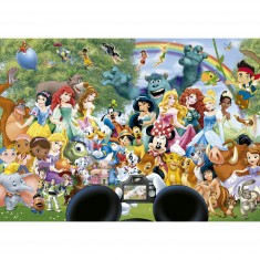 1000 pieces puzzle: The wonderful world of Disney