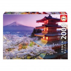 2000 pieces puzzle: Mount Fuji, Japan