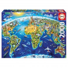 All our World map and Geography jigsaw