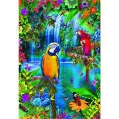 500 piece puzzle: Tropical paradise