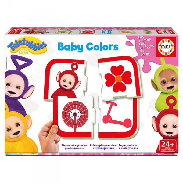 Apprendre les couleurs : Baby Colors Teletubbies - Educa-17059