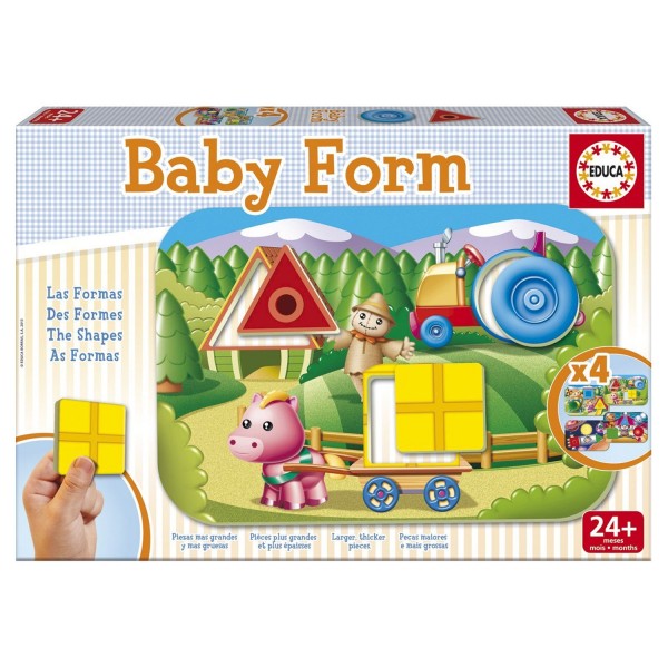 Apprendre les formes : Baby Forms - Educa-15862