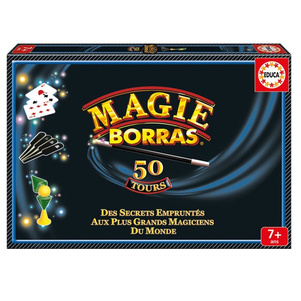 Coffret de magie : Magie Borras 50 tours - Educa-16683