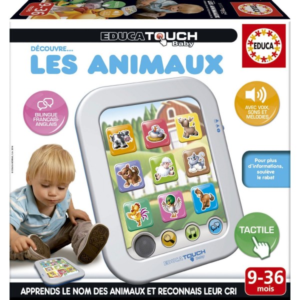 Educa Touch Baby : Animaux - Educa-16048