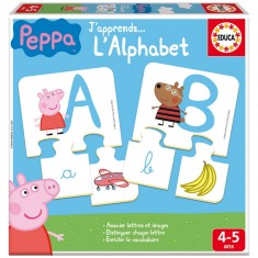 J'apprends l'alphabet : Peppa Pig
