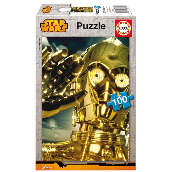 Puzzle 100 pièces : Star Wars : C-3PO - Educa-16283