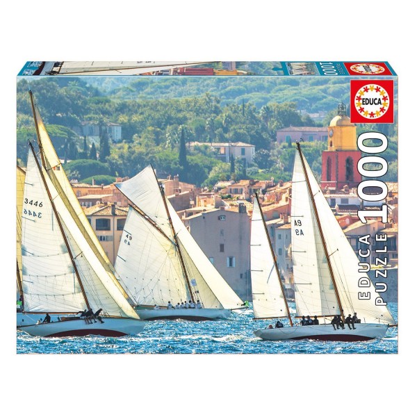 Puzzle 1000 pièces : La Regate de St-Tropez - Educa-16755