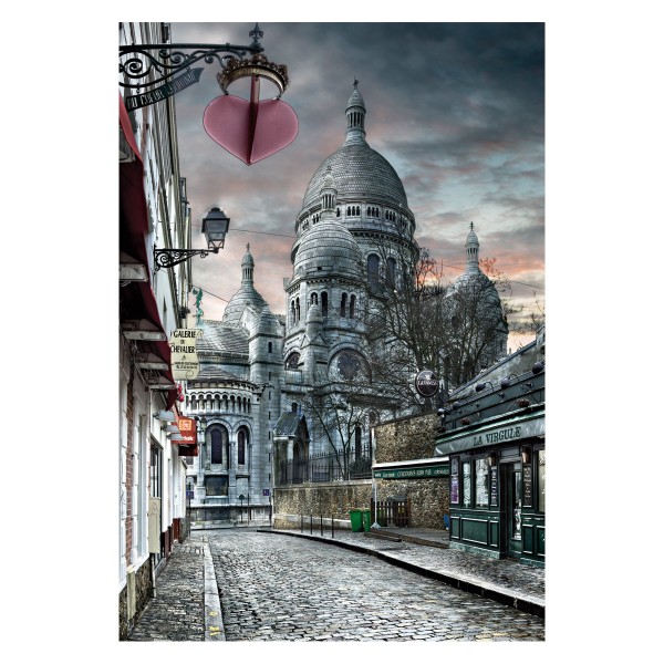 Puzzle 1000 pièces : Montmartre, Paris - Educa-15980
