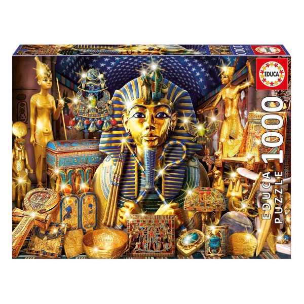 Puzzle 1000 pièces : Trésors d'Egypte - Educa-16751