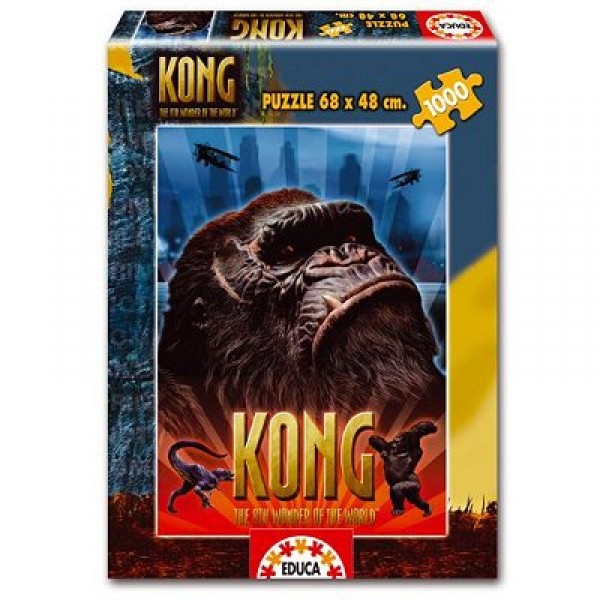 Puzzle 1000 pièces - King Kong - Educa-13011
