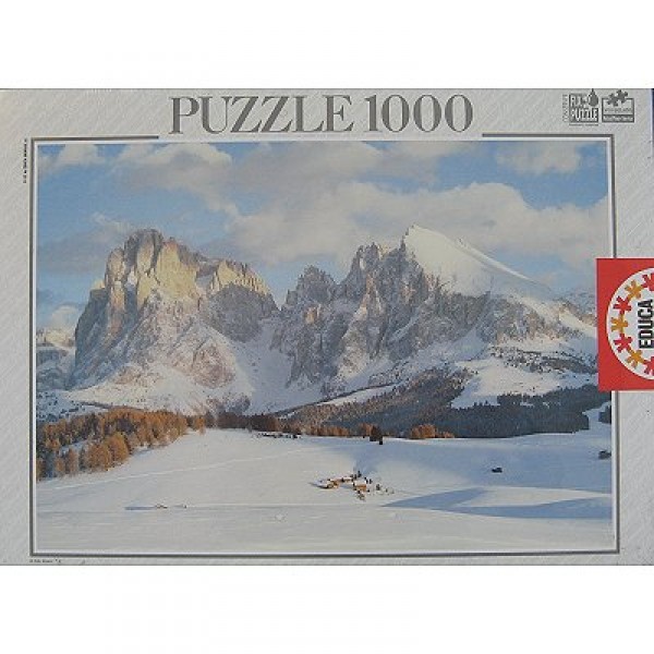Puzzle 1000 pièces - Les Alpes, Italie - Educa-11745