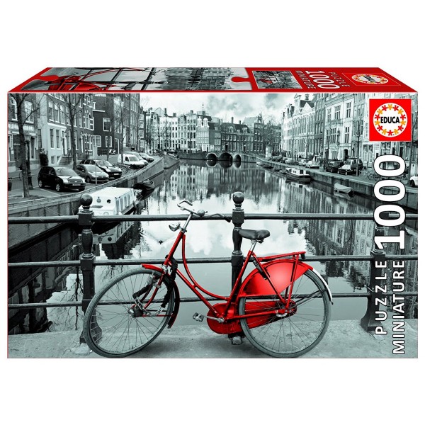 Puzzle 1000 pièces Miniature : Amsterdam - Educa-17116