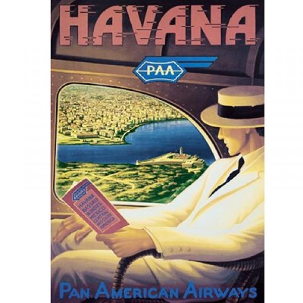 Puzzle 1500 pièces - Pan-Am Havane - Educa-12739