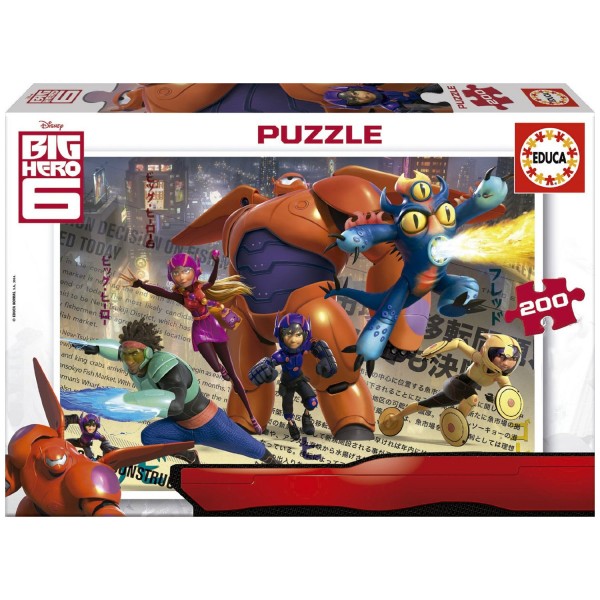Puzzle 200 pièces : Big Hero 6 - Educa-16338