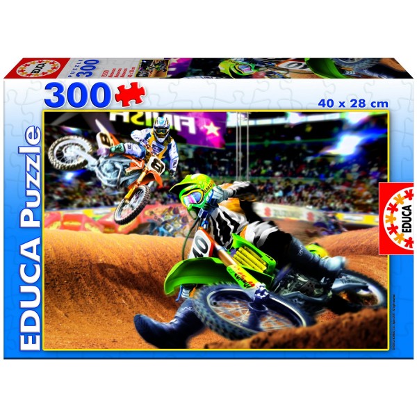 Puzzle 300 pièces - Motocross - Educa-15270