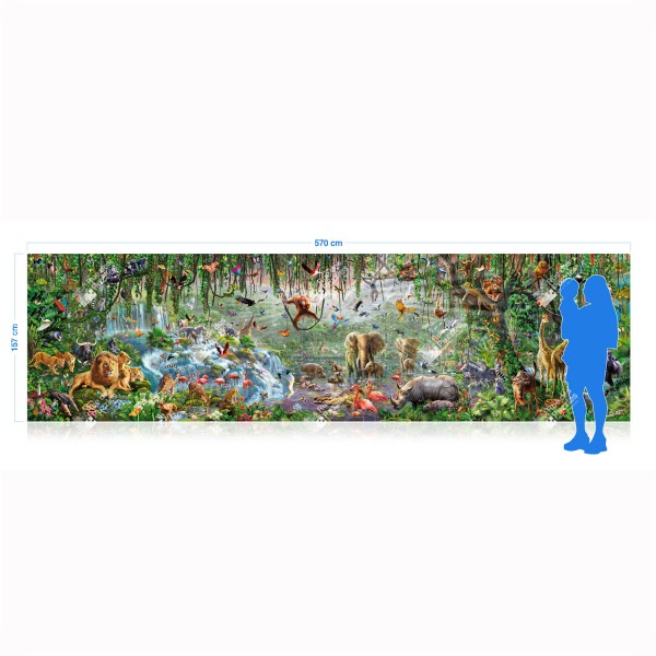 Puzzle 33600 pièces : Vie sauvage - Educa - Rue des Puzzles
