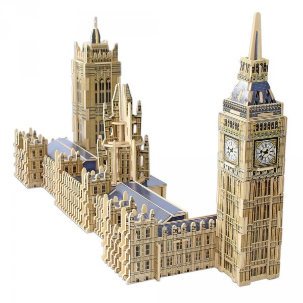 Puzzle 3D en bois : 156 pièces : Big Ben - Educa-16971