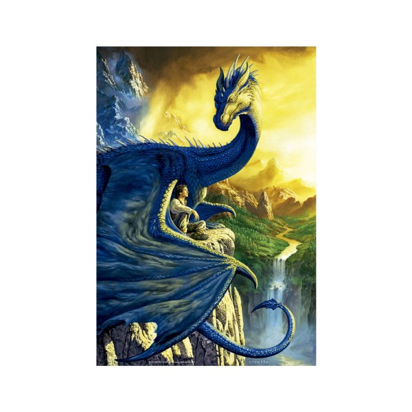 Puzzle 500 pièces : Ciruelo : Eragon et Saphira - Educa-17311