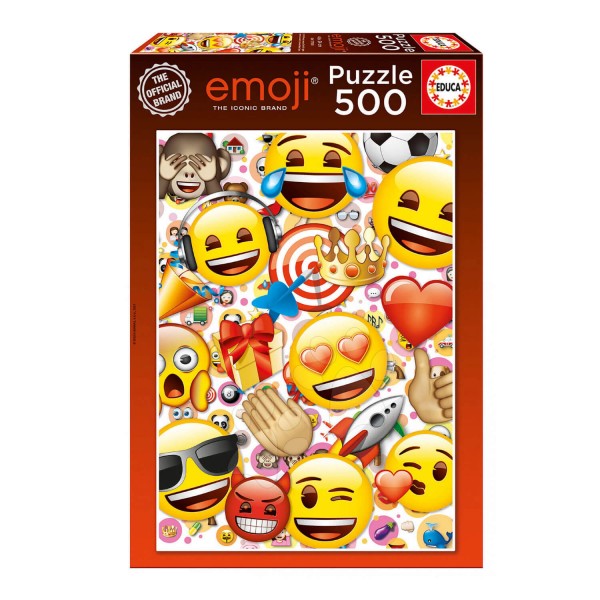 Puzzle 500 pièces : Emoji - Educa-17088