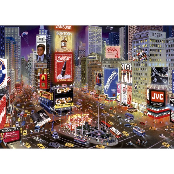 Puzzle 8000 pièces : Times Square, New York - Educa-16325