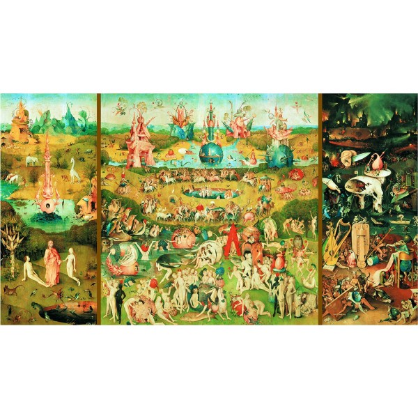 Puzzle - 9000 Teile - Der Garten der irdischen Freuden - Educa-14831