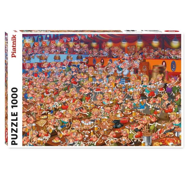 Puzzle 1000 pièces : Fête de la bière - Piatnik-5533