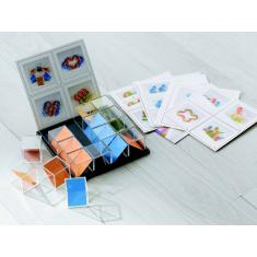 Cube de cristal 16 pces