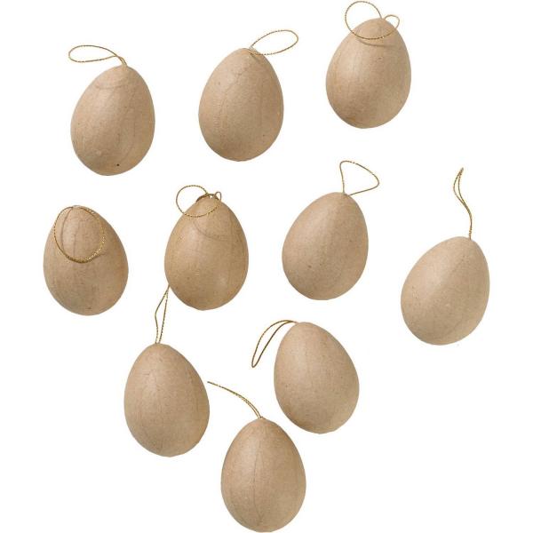 Oeufs en carton avec accroches, set de 10 - Eduplay-210264