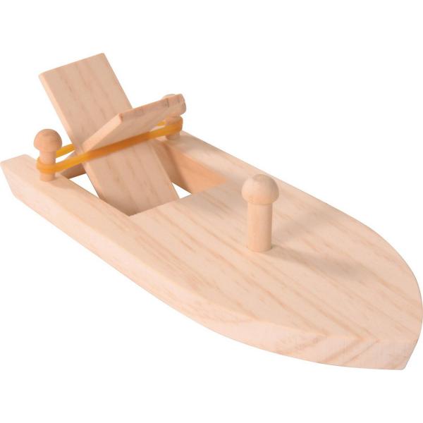 Boat with rubber band engine - Eduplay-210276